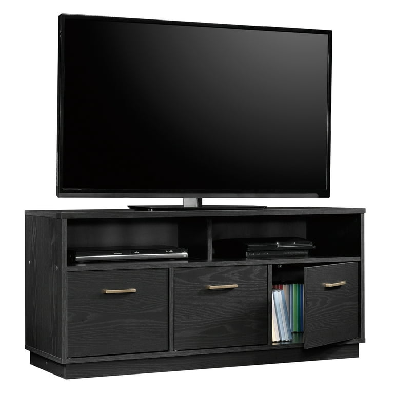 Mainstays 3-Door TV Stand Console for TVs up to 50, Blackwood Finish