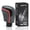 Carbon with Red, variant on SHIFTIN Black Leather Carbon Fiber Gear Shift Knob Shifter for Toyota Camry Corolla Avalon (Punched Black Leather / Carbon Fiber Pattern)