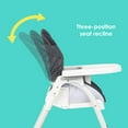 thumbnail image 6 of Baby Trend Flat Fold High Chair - Stellar Black, 6 of 7