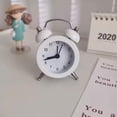 thumbnail image 6 of Mini Metal Alarm Clock, Yellow, 3.07 x 1.97 in, Metal Material, Digital Clock for Bedroom, Desk, Office, Travel and Daily Timekeeping, 6 of 10