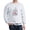 Ash Gray, variant on - Pi Sigma Epsilon Colored Crest Sweatshirt - Crew Neck Sweatshirt