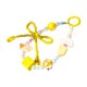 thumbnail image 1 of Correa de teléfono con cuentas multiusos con dibujos animados para mujer, pulsera para teléfono, cadena para teléfono Amarillo, 1 of 9