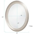 thumbnail image 5 of Tyler Dillon George Oval Large Decorative Wall Mirror, 5 of 7