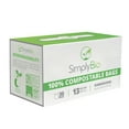 thumbnail image 2 of 13 Gal. Eco-Friendly Biodegradable Compostable Trash Bags Heavy-Duty with Handle, 2 of 8