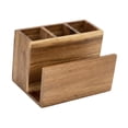 thumbnail image 2 of Porta Cubiertos Organizador de Cubiertos Recipiente para Utensilios Soporte de Servilletas Caja Rústica Elegante Adecuado para Mesa Comedor Sala, 2 of 9