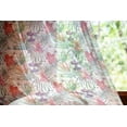 thumbnail image 2 of Watercolor Flower Tulle Curtains with Rod Pocket, Tropical Wild Orchid Flowers with Palm Leaves Print Exotic Style Nature, Sheer Drape for Wedding Party 2 Panels, 7 Sizes, Multicolor, by Ambesonne, 2 of 3