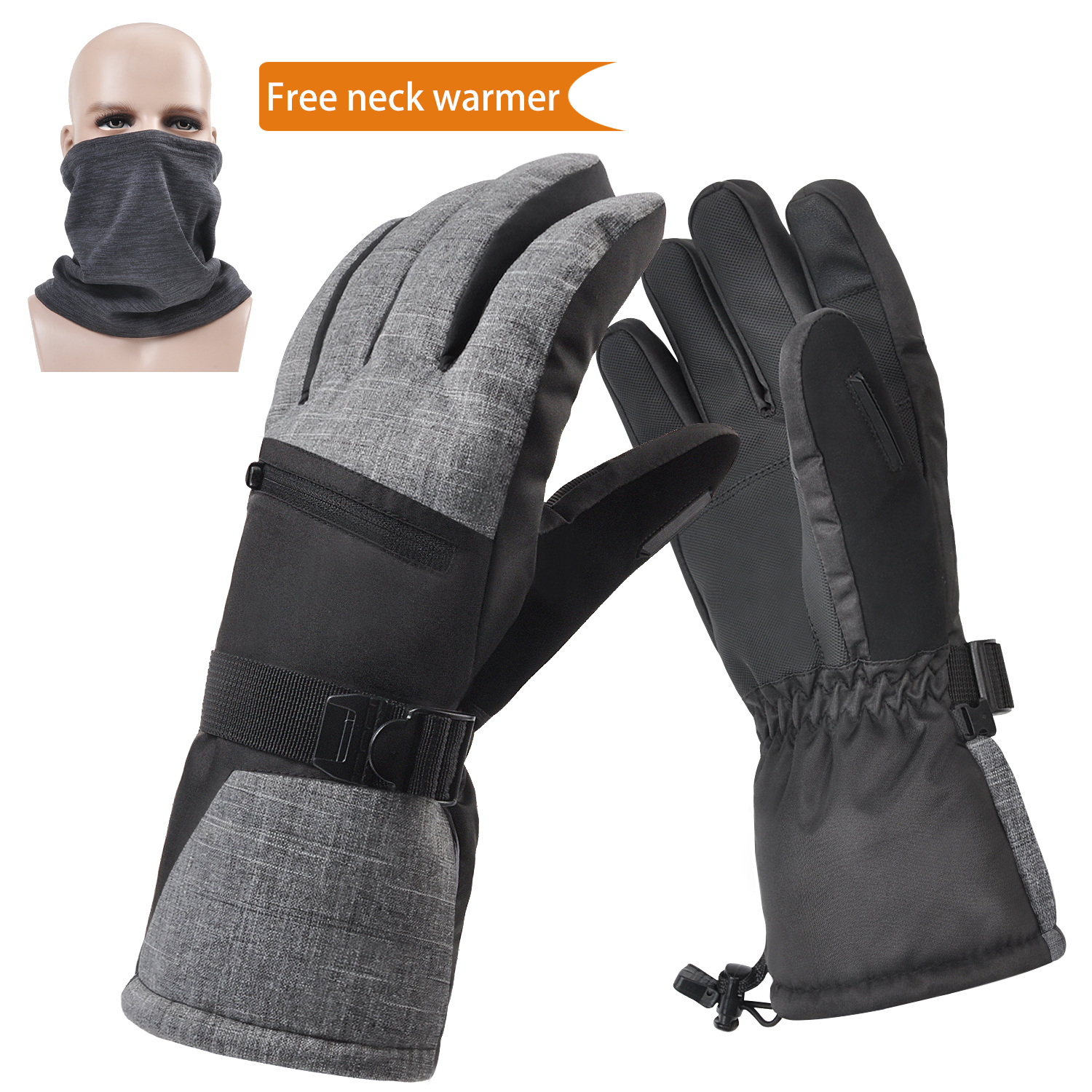 warmest snow gloves