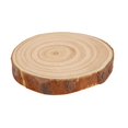 thumbnail image 3 of 10PCS Rebanada de Registro Madera Redonda áRbol Natural para DecoracióN Mesa Corteza Centro, 3 of 5