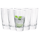 thumbnail image 1 of Juego de 6 Vasos de Vidrio Borgonovo 355 ml Alpi, 1 of 3