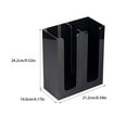 thumbnail image 1 of mmirethe Practical Cup Organiser Durable ABS Holder For Coffee And Cups black 1Set, 1 of 6