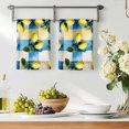 thumbnail image 3 of Summer Lemon Kitchen Towels Set of 2, Yellow Green Botanical Blue Plaid Vintage Absorbent Dish Towels for Kitchen, Microfiber Hand Towel, Quick Drying Tea Towel for Cleaning Decorative Dishcloths, 3 of 7