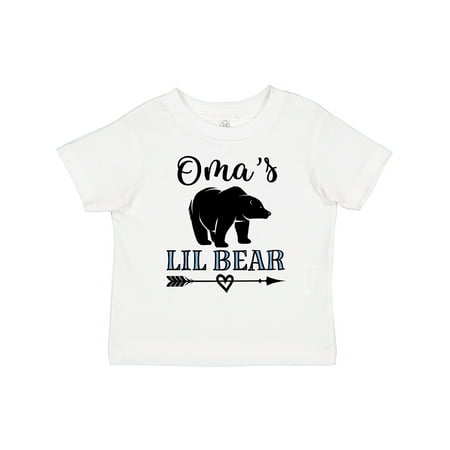 

Inktastic Oma Lil Bear Cub Grandson Boys Toddler T-Shirt