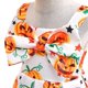 thumbnail image 4 of Vestido sin mangas de calabaza para niñas, gala de Halloween para niños, 4 of 5