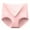 New1/Pink, variant on Otvok Ladies Underwear Soft High Waist Breathable Solid Color Briefs Panties for Women