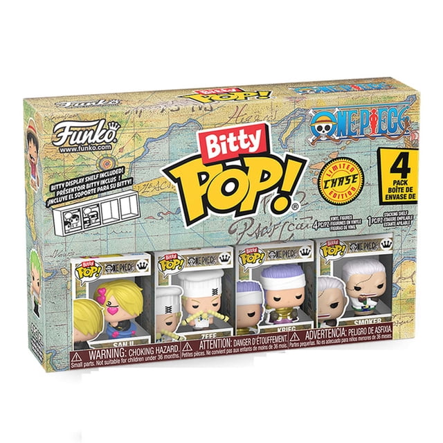 Figura Coleccionable Funko Bitty Pop One Piece Sanji 4 Piezas