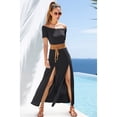 thumbnail image 2 of LASCANA Women's Off Shoulder Maxi Dress, 2 of 5