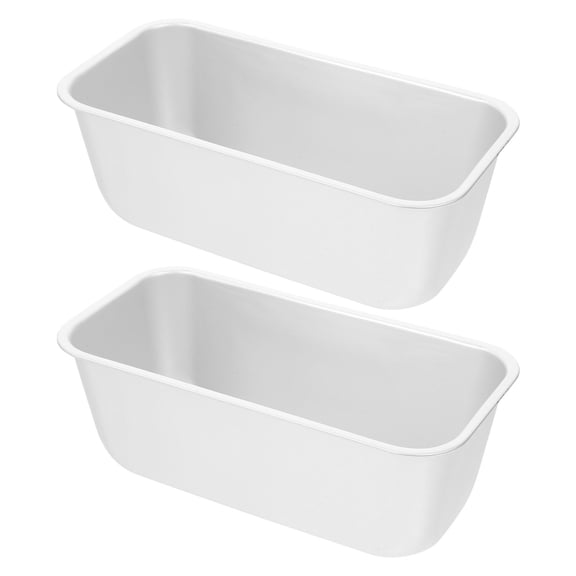 WEAVILUX 2-Pack Non-Stick Aluminium Alloy Bread Loaf Pans for Oven Baking, Bakeware Set for Perfect Homemade Bread