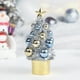 thumbnail image 4 of Adornos de plástico para árbol de Navidad con purpurina y estrella | Dulce adorno navideño con forma de pirámide | Centro de mesa festivo para fiestas en casa u oficina, 4 of 6