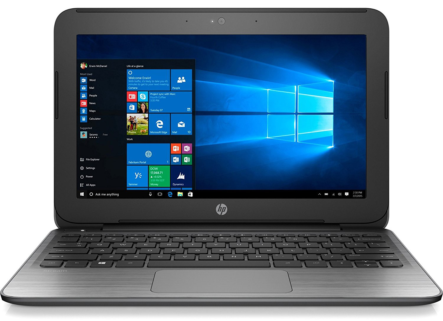 Pre-Owned HP Stream 11 Pro G2 11.6" Laptop Intel N3050 1.60GHz 4GB 64GB eMMC SSD Windows 10 Pro (Refurbished: Good) - image 4 of 4
