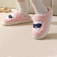 thumbnail image 4 of Teissuly New Fall And Winter Cotton Slippers for Women Home Couples Indoor And Outdoor Warm Thick-soled Furry Slippers for Men Teissuly WER202312141305, 4 of 5