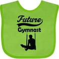 thumbnail image 3 of Inktastic Future Gymnast Baby Boy Boys Baby Bib, 3 of 4