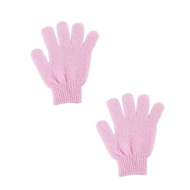 RAGUPEL Exfoliating Gloves, Premium Body Scrubber for Deep Clean, Gentle Exfoliating Shower Scrubber, Rich Foam and Soft Texture, 2-Pack