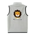 thumbnail image 3 of Boys Coat & Jacket Toddler Cartoon Car Rabbit Print Warm Thick Sleeveless Vest for and in Spring Winter Fashion, 3 of 3