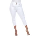 thumbnail image 2 of White Mark Jeans Capri pour Femmes Grande Taille, 2 of 5