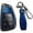 A Blue, variant on Key Fob Cover Compatible with Chevrolet Silverado Traverse Equinox Buick Envision 2022-2025 Keychain Case Holder Protector,A Black