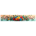 thumbnail image 3 of Floral Backdrop Decoration with Daisies Pattern Perfect for Photography Props Party Supplies Event Background Banner Wedding Decor, 3 of 4
