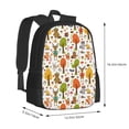thumbnail image 3 of Daiia Animals Forest Backpack for Men and Women -Durable Backpack Large Capacity, Water-Resistant Bag with Adjustable Straps and Laptop Compartment, 3 of 9