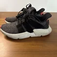 thumbnail image 3 of Adi - das CQ3022 Men's Sz 9 Onix Lace Up Sneakers Black Solar Red, 3 of 6