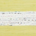 thumbnail image 5 of SAFAVIEH Montauk Cainneach Striped Cotton Area Rug, Ivory/Light Green, 2'3" x 3'9", 5 of 5