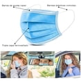 thumbnail image 4 of Brandtrendy  100 Cubrebocas Triple Capa Plisado con Ajuste Nasal Ajuste cómodo, 4 of 4