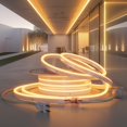 thumbnail image 1 of UTAH-LED Neon Rope Light, 32ft Dimmable Commercial Neon Strip Light Outdoor Waterproof,ETL Listed Warm White LED Rope Lights for Supermarket,High Building, Celebration,110-120V, 1 of 4