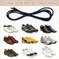 thumbnail image 3 of Uxcell Elastic Shoe Laces, No Tie Shoelaces for Adults Dark Blue, 3 of 6