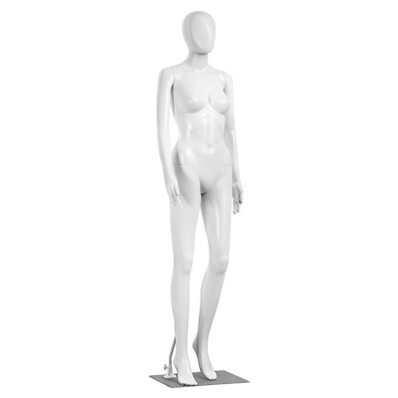 SereneLife SLMAQFE - 68.9'' Female Mannequin Torso Dress Form - Detachable Mannequin Full Body Stand
