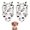 White Cow Cloud, variant on Dog Bandana 2 Pack,White Cow Cloud Pattern Bandanas for Dogs,Cat Bandana,Small/ Large Dog Bandana 2 Size,Dog Bandanas Girl Boy