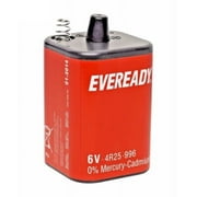 Eveready PJ996 Silver 4R25 996 6V Zinc Carbon Lantern Battery Energizer