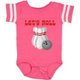 thumbnail image 3 of Inktastic Let's Roll Bowling Boys or Girls Baby Bodysuit, 3 of 5