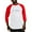 Red/White, variant on CafePress - Phi Sigma Pi Shield Color Wordmark Baseball Jersey - Cotton Baseball Jersey, 3/4 Raglan Sleeve Shirt
