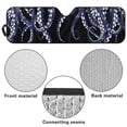 thumbnail image 7 of POLERO Windshield Sun Shade, Octopus Tentacle Front Window Sunshade Car Accessories Universal Fit Off-road Vehicle Truck Sun Visor Protector, Keep Car Cool, 7 of 7