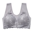 thumbnail image 2 of loopsun New Years Eve Savings Clothing 2023 for Womens Plus Size Bra,Women Lace Bralette Plus Size Vest Crop Wireless Lingerie Deep V Sexy Underwear Camisole Cute Bra, 2 of 5