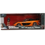 HW Rides FF Mazda RX-7 1:24 Vehicle and Figure