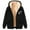 (Tpye 1)Black, variant on Otvok Women's Long Sleeve Sweatshirt Casual Full Zip Fleece Hoodie Jacket Coat