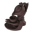 thumbnail image 2 of veasfak Buddha Hand & Teapot Shaped Incense Cone Burner Holder Waterfall Backflow Home Meditation Room Decor, 2 of 9