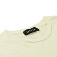 thumbnail image 2 of DALIX Ivory Cream Garment Dye Mens Cotton T Shirt Made in USA - Extra Large, 2 of 3