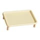 thumbnail image 5 of Soporte ergonómico elevado para comedero de mascotas, ideal para gatos y perros, multifuncional y que ahorra espacio. Amarillo, 5 of 9