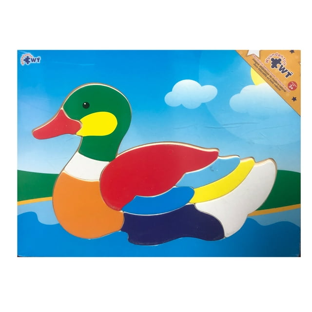 Rompecabezas Didáctico Madera Pato Wuundentoy 3716