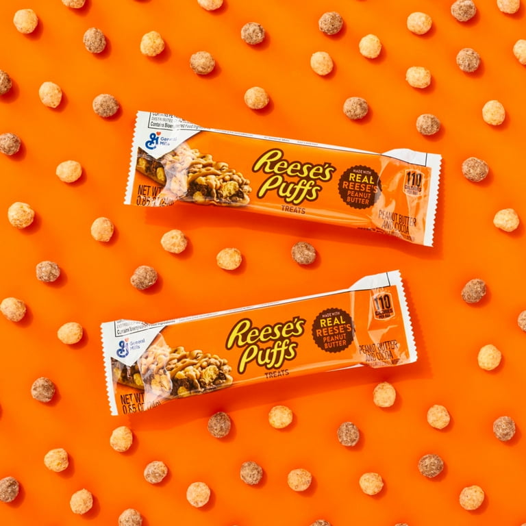 Reese's Cereal Treat Bars Peanut Butter and Cocoa, 16 Ct, 13.6 oz